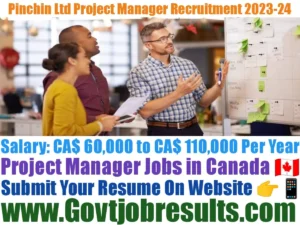 Pinchin Ltd Project Manager Recruitment 2023-24