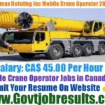 Cranemax Hoistings Inc