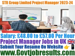 STR Group Limited Project Manager 2023-24