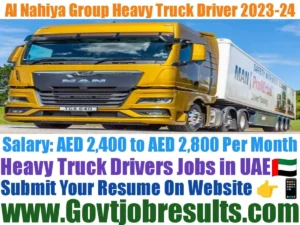 Al Nahiya Group Heavy Truck Driver 2023-24