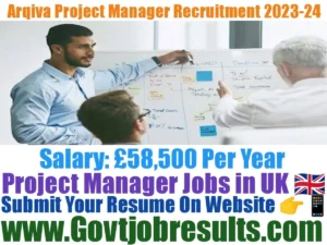 Arqiva Project Manager Recruitment 2023-24