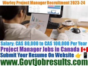 Worley Project Manager Recruitment 2023-24