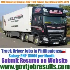 AMG Industrial Services HGV Truck Driver Recruitment 2023-24