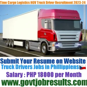 Timcargo Logistics Corporation HGV Truck Driver Recruitment 2023-24