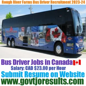Rough River Farms INC Bus Driver Recruitment 2023-24