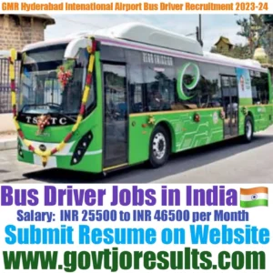 Rajiv Gandhi Airport Bus Driver Recruitment 2023-24