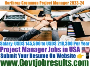 Northrop Grumman Project Manager 2023-24