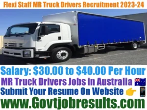 Flexi Staff MR Truck Driver Recruitment 2023-24