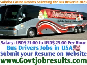 Soboba Casino Resorts Searching for Bus Driver in 2023