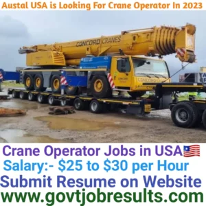Austal USA is looking for Crane Operator in 2023