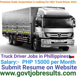 Premium Feeds Corporation is looking for Truck Driver 2023