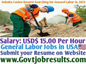 Soboba Casino Resorts Searching for General Labor in 2023