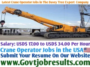 Latest Crane Operator Jobs in The Davey Tree Expert Company
