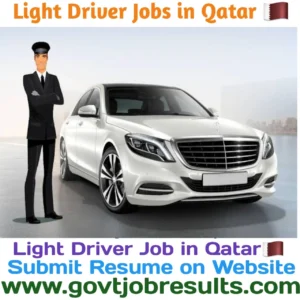 Light Driver Job in Qatar 2023