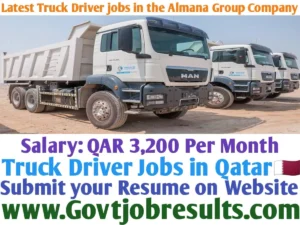 Latest Truck Driver jobs in the Almana Group Company