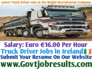 Latest Truck Driver Jobs in the Bright Recruitment Company