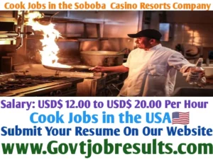 Soboba Casino Resorts Company hires the Cook in 2023