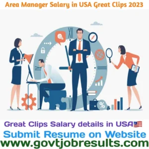 Area Manager Salaries in USA Great Clips 2023