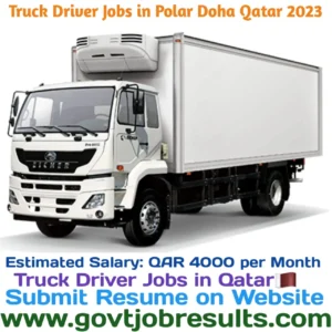 Truck Driver Jobs in Polar Doha Qatar 2023