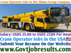 Crane Operator Jobs in the Alamo Group Company