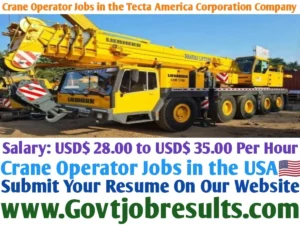 Crane Operator Jobs in the Tecta America Corporation Company