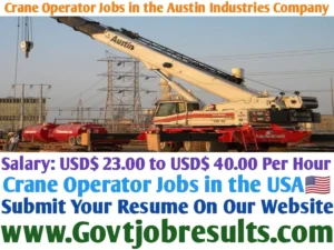 Crane Operator Jobs in the Austin Industries Company