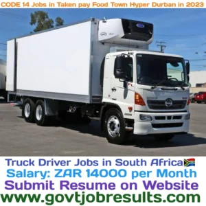 CODE 14 jobs in Taken Pay Foodtown Hyper Durban 2023