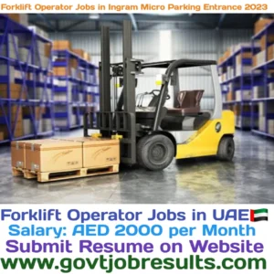 Forklift Operator Jobs in Ingram Micro parking Entrance 2023