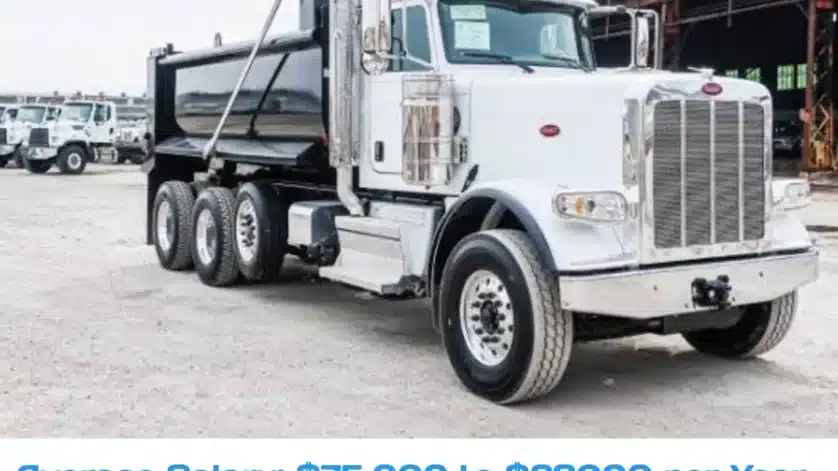 Dump truck Owner Operator Jobs in USA 2023