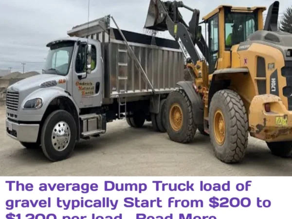 How much does a dump truck load of gravel cost? Exploring the expense