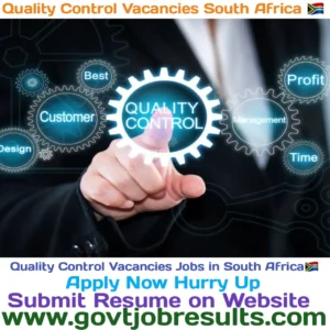 Quality Control vacancies in South Africa 2024