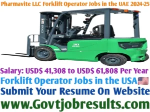 Pharmavite LLC Forklift Operator Jobs in the USA 2024-25