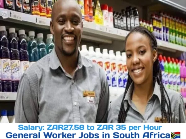 General Worker Assistant Recruitment in Measured Ability South Africa 2024-25