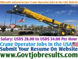 Oldcastle Infrastructure Crane Operator Jobs in the USA 2024-25