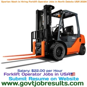 Spartan Nash is Hiring Forklift Operator Jobs in North Dakota USA 2024