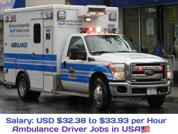 Richmond University EMT Ambulance Driver Recruitment In VA 2024