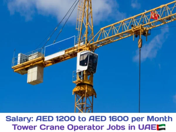 UNEC Tower Crane Operator Jobs in Dubai 2024