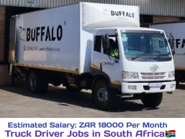 Buffalo International Logistics Truck Driver Jobs in Johannesburg 2024